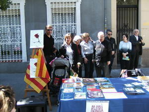 Barcelona: Români la sărbătoarea de Sant Jordi