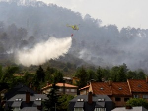 Incendiul din Collado Mediano (Madrid)