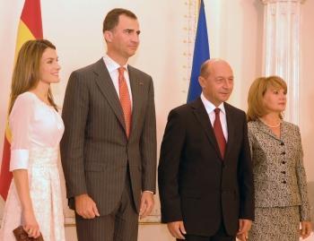 Felipe şi Letizia –pentru prima dată în România