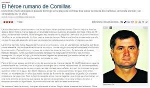 Cantabria: Un român a murit după ce a salvat doi oameni de la înec