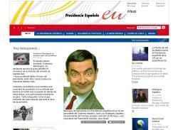 Pe pagina web: Premierul Spaniei a fost Mr. Bean pentru câteva ore