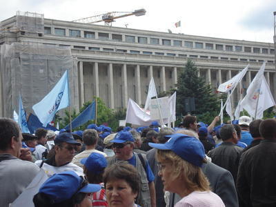 România parţial blocată