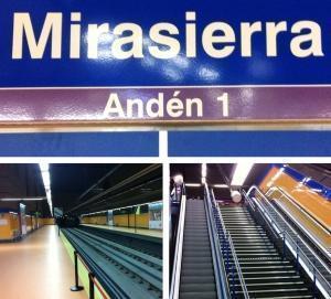 Metroul madrilen are o noua statie