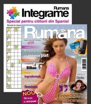 Revista RUMANA adauga 16 pagini de integrame pentru cititorii din Spania