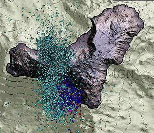 Alerta maxima de risc vulcanic: Localitate evacuata in insula Hierro