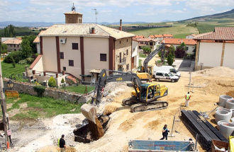 Roman ucis de surparea unui sant in Navarra