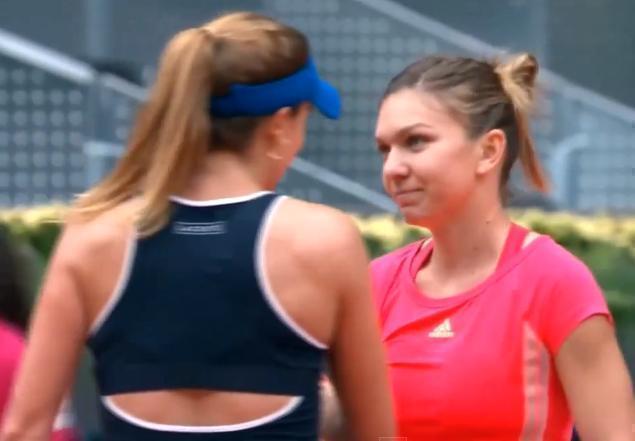 Simona Halep, înfrântă la Madrid