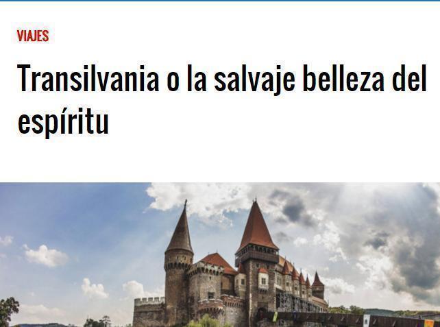 El Mundo: Transilvania sau frumusețea sălbatică a spiritului