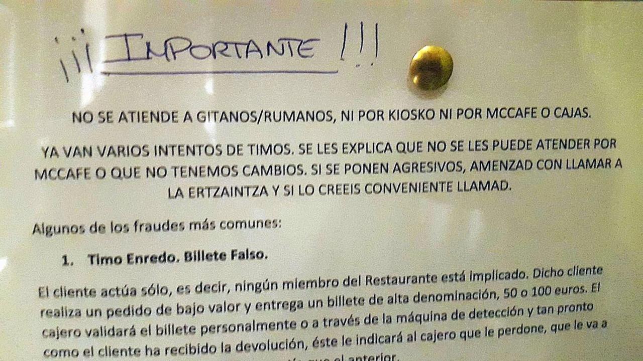 „Nu serviți nici țigani, nici români” – directiva unui fast food spaniol