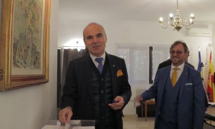 Rareș Bogdan a votat la Madrid: ”Nimeni nu mai poate ignora diaspora românească”