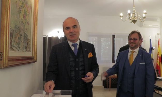 Rareș Bogdan a votat la Madrid: ”Nimeni nu mai poate ignora diaspora românească”