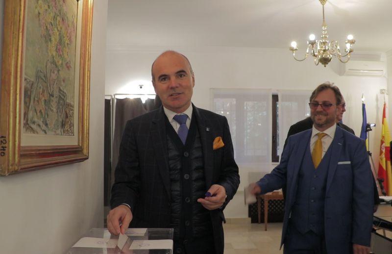 Rareș Bogdan a votat la Madrid: ”Nimeni nu mai poate ignora diaspora românească”