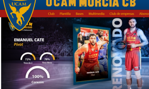 Emanuel Cățe și-a reînnoit contractul cu Murcia