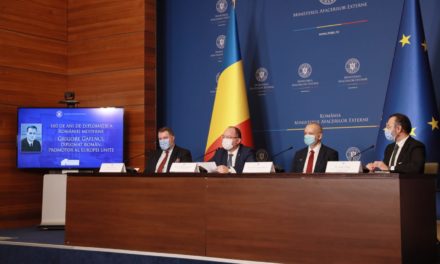 MAE: Conferința de presă a ministrului Bogdan Aurescu și a omologului francez Jean-Yves Le Drian, la finalul consultărilor în format B9