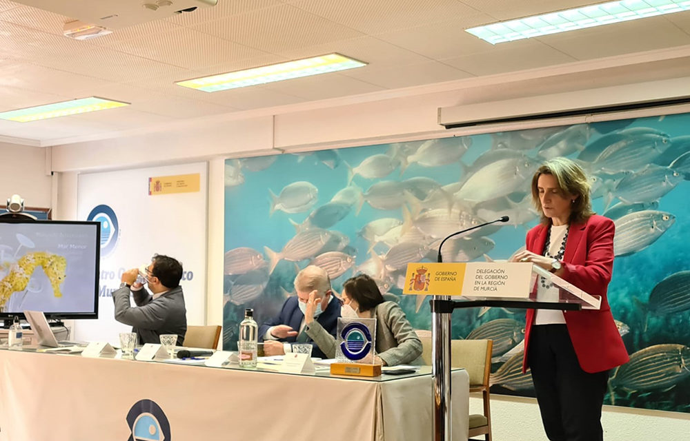 Ribera anunță noi acțiuni și o creștere de peste 100 de milioane pentru regenerarea mediului în mediul Mar Menor