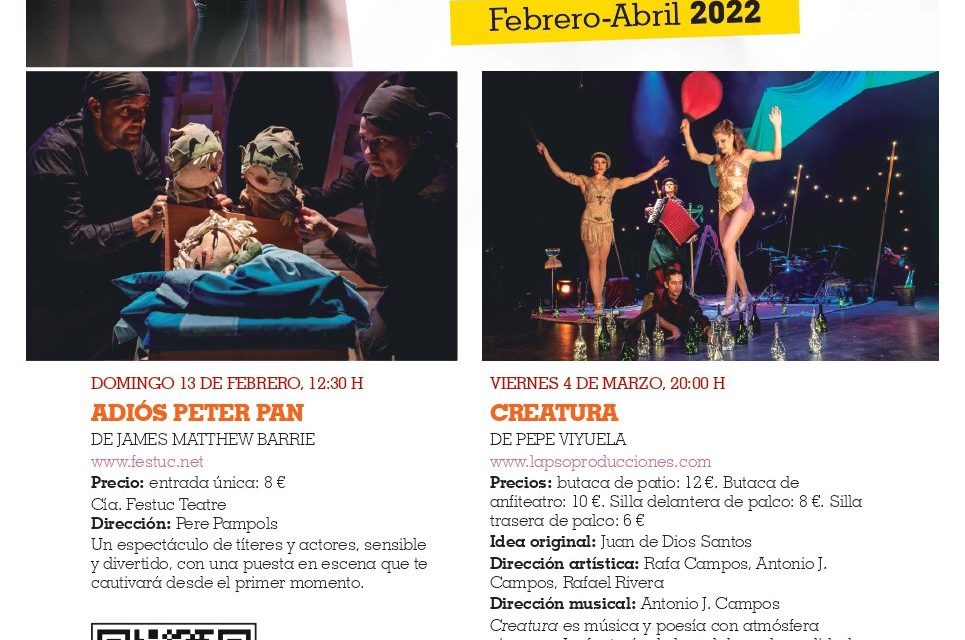Alcalá – Noua serie de Teatru de familie la Teatro Salón Cervantes și Centrul Sociocultural Gilitos