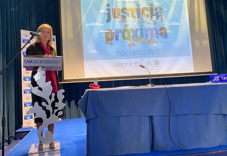 Comunitatea Valenciana: Gabriela Bravo subliniază că modelul local de Justiție permite deservirea a aproape 600.000 de persoane din 37 de orașe din Alicante…