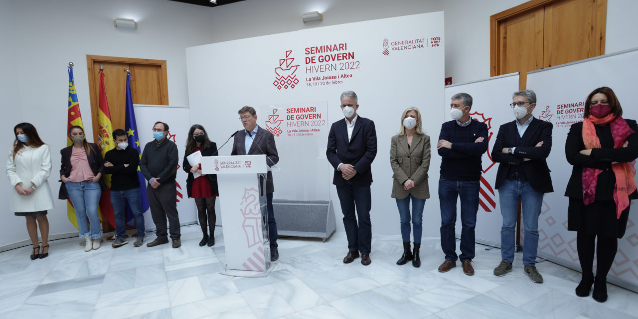 Comunitatea Valenciana: Ximo Puig susține că Generalitati va accelera investiția de 3.274 milioane în 2022 pentru a profita de „un orizont necondiționat…