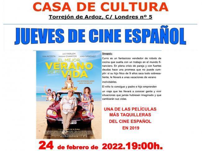 Torrejón – Inițiativa „Joia cinematografică spaniolă” continuă mâine, 24 februarie, cu filmul „Cea mai bună vară din viața mea”