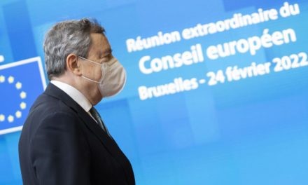 Ucraina, președintele Draghi la Consiliul European extraordinar