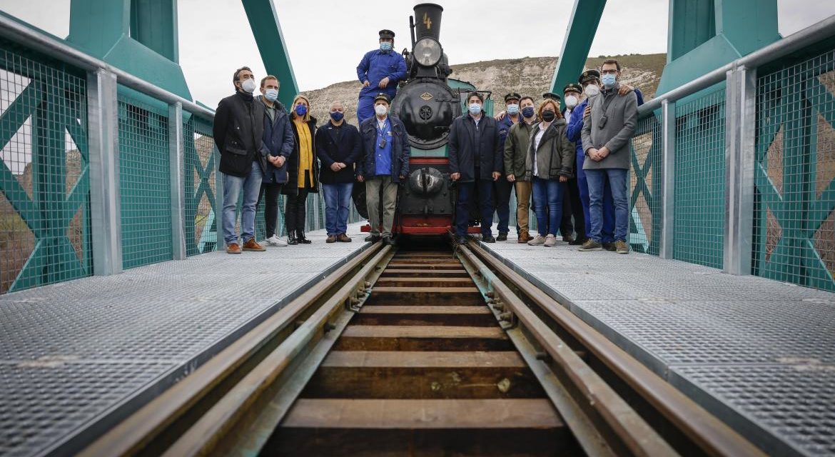Comunitatea Madrid finalizează lucrările de condiționare și reabilitare a podului feroviar istoric din La Poveda
