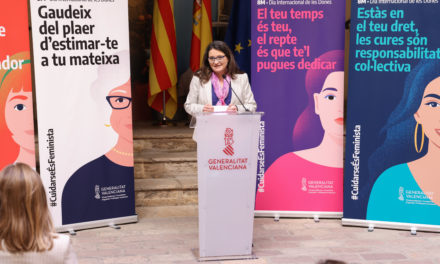 Comunitatea Valenciana: Oltra: „Noua lege a egalității încearcă să fie o lege de clasă care promovează o schimbare a modelului de producție”