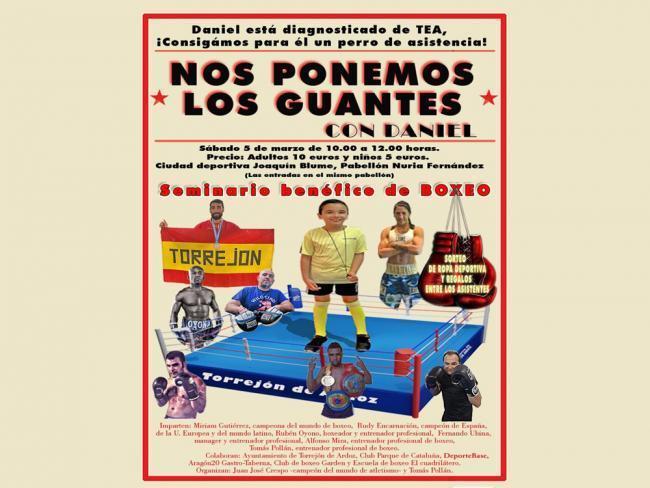 Torrejón – În această sâmbătă, 5 martie, CD-ul Joaquín Blume găzduiește un seminar caritabil de box pentru a strânge fonduri pentru a cumpăra un…