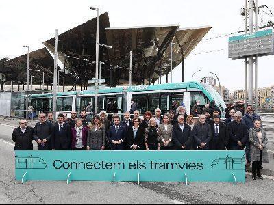 Președintele Aragonului: „Conexiunea tramvaielor ne aduce mai aproape de obiectivele de decarbonizare a mobilității și promovarea egalității de șanse”