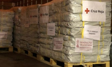 Comunitatea Valenciana: Crucea Roșie trimite un transport de articole esențiale pentru persoanele afectate de conflictul din Ucraina