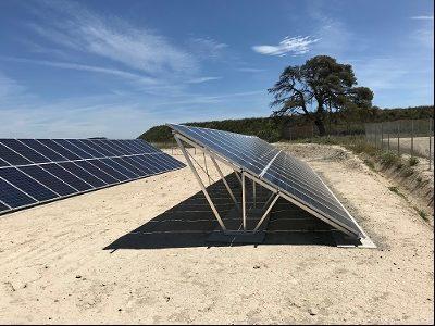 Acció Climàtica va construi o centrală fotovoltaică pentru pomparea Comunității de irigatori din Les Planes și Aixalelles