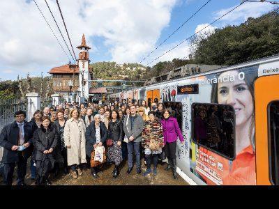 Ferrocarrils și Observatorul Camerei Femeilor și Afacerilor din Barcelona promovează Trenul Egalității pentru a crește gradul de conștientizare cu privire la importanța realizării echității de gen
