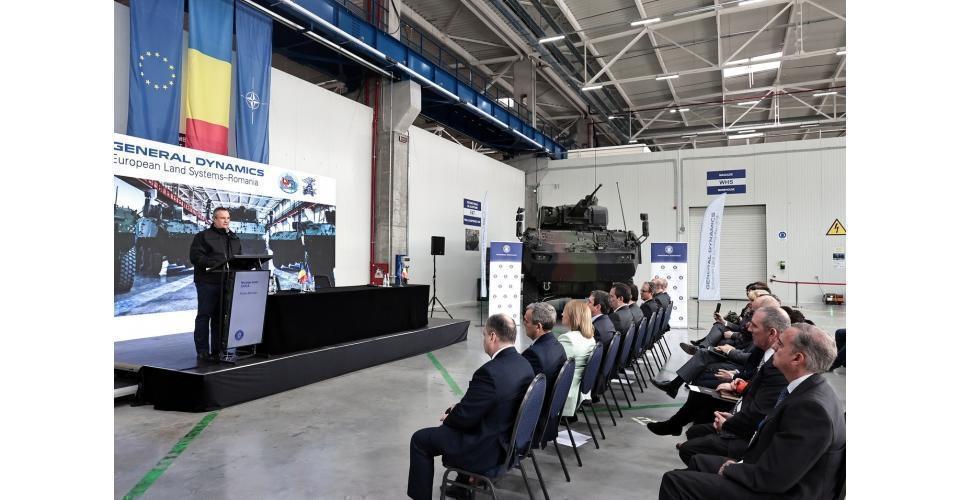 Participarea premierului Nicolae-Ionel Ciucă la ceremonia de semnare a acordului de joint-venture între Uzina Mecanică București (UMB) și General Dynamics European Land Systems Romania (GDELS Romania)