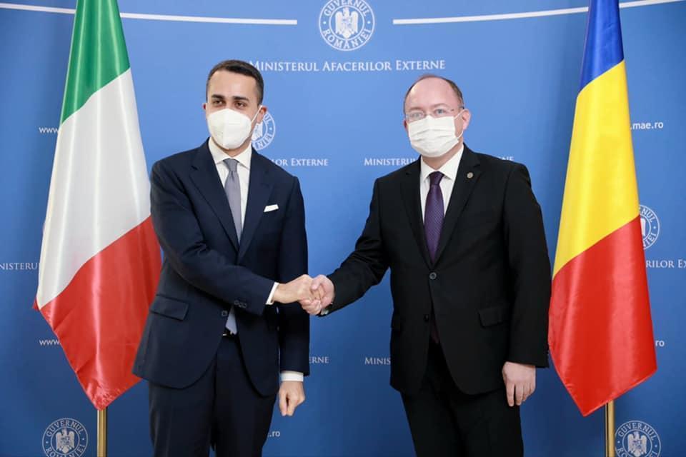 Italia: Consultările ministrului afacerilor externe Bogdan Aurescu cu ministrul italian al afacerilor externe și cooperării internaționale Luigi Di Maio