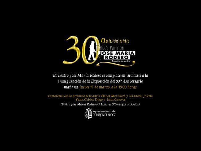 Locuitorii din Torrejón – Torrejón sunt invitați, mâine, joi, 17 martie, la ora 13.00, la sărbătorirea a 30 de ani de la Teatrul Municipal…