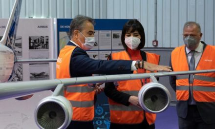 Ministrul Științei și Inovării vizitează instalațiile Airbus din Getafe