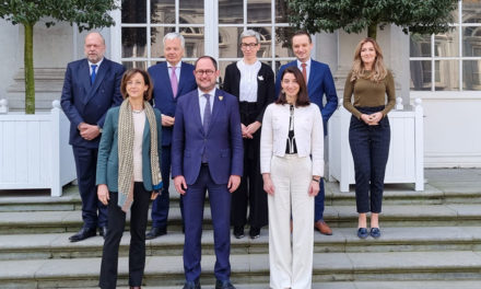 Pilar Llop participă la a IX-a întâlnire a Grupului Vendôme de la Bruxelles