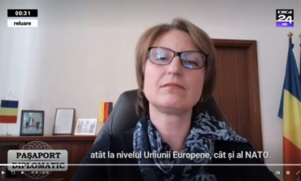 Germania: Interviul acordat de Ambasadoarea României, Adriana-Loreta Stănescu, în cadrul emisiunii „Pașaport Diplomatic”