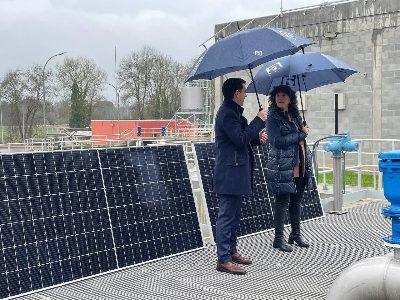 Teresa Jordà: „În mai puțin de un deceniu, 78% din consumul de electricitate al stațiilor de tratare a apei catalane va proveni din propriile energii regenerabile”