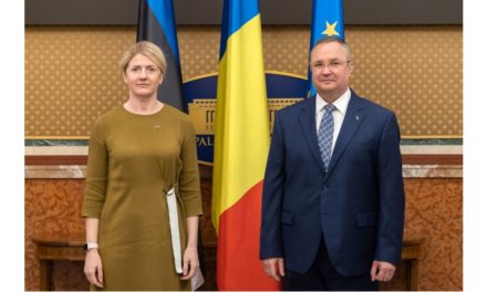 Întrevederea premierului Nicolae-Ionel Ciucă cu ministrul Afacerilor Externe al Republicii Estonia, doamna Eva-Maria Liimets