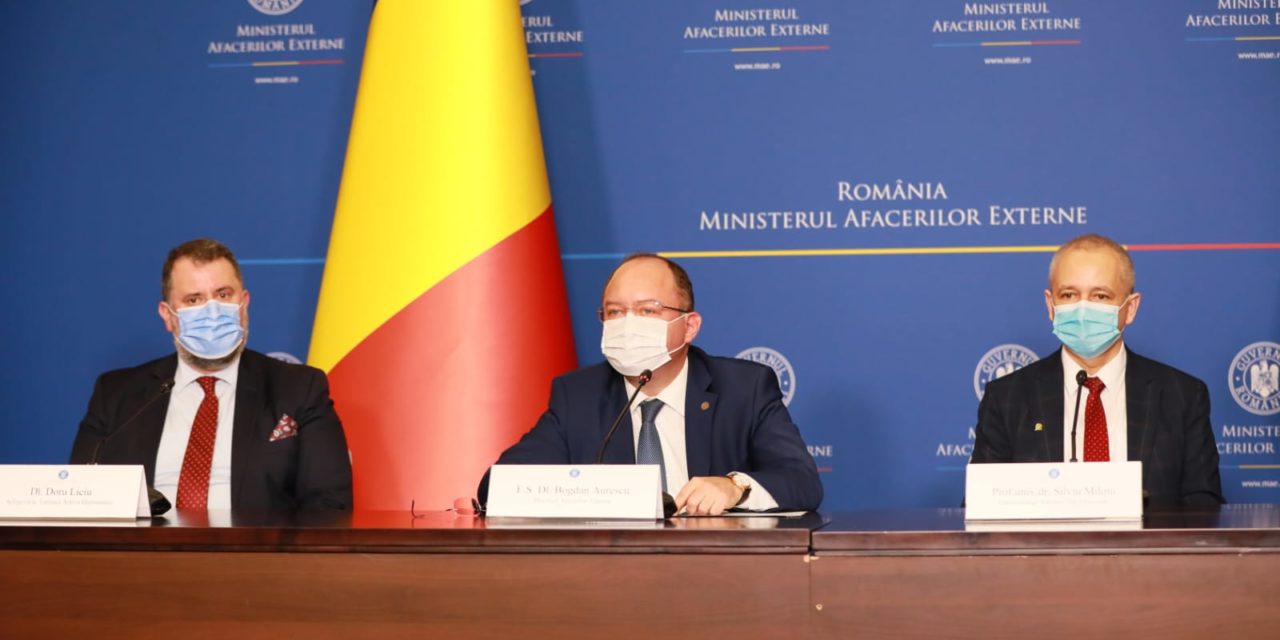 MAE: Declarațiile ministrului afacerilor externe Bogdan Aurescu înaintea Conferinței Internaționale privind crearea Platformei de sprijin pentru Republica Moldova (Moldova Support Platform)