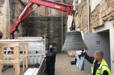 Clopotul Mònica din Seu Vella din Lleida pleacă în Austria pentru a fi restaurat