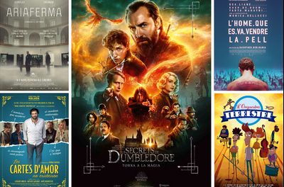 „Fantastic Beasts: Dumbledore's Secrets” conduce cele cinci premiere catalane de vineri