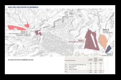 Bazinul Òdena va avea patru noi sectoare de activitate economică, cu un total de 205 hectare.