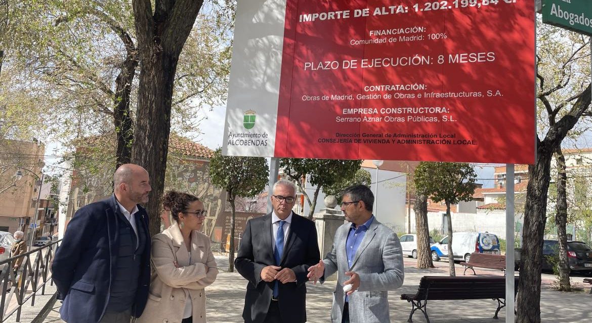Comunitatea Madrid se transformă într-o zonă pietonală prioritară și face mai multe străzi din centrul istoric al orașului Alcobendas pe deplin accesibile