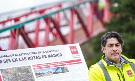 Comunitatea reabilește pasarela pietonală care leagă nordul și sudul Las Rozas de Madrid pe drumul M-505
