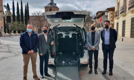 Alcalá – Prezentarea noului vehicul eurotaxi adaptat persoanelor cu mobilitate redusă