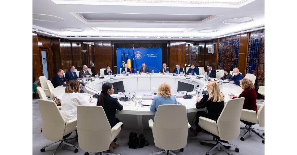 Întâlnirea premierului Nicolae-Ionel Ciucă cu reprezentanții Confederației Naționale pentru Antreprenoriat Feminin