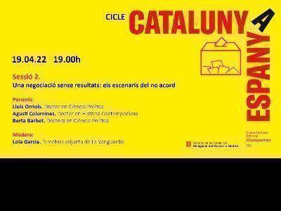 „Scenariile neacordului”, a doua sesiune a ciclului „Catalunia-Spania: de la conflict la dialog și negociere politică?”