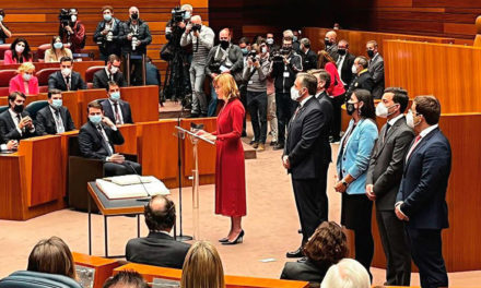 Pilar Alegría participă la inaugurarea președintelui Junta de Castilla y León