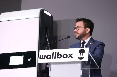 Președintele Aragonès: „Catalunia și Wallbox sunt parteneri pe drumul către reindustrializarea verde și digitală”